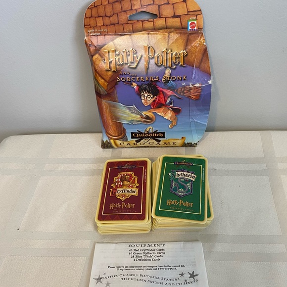 Toys Harry Potter And The Sorcerers Stone Quidditch Card Game Poshmark